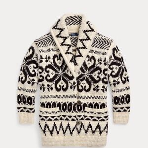 ISO Polo Ralph Lauren Wool Blend Shawl Collar Sweater